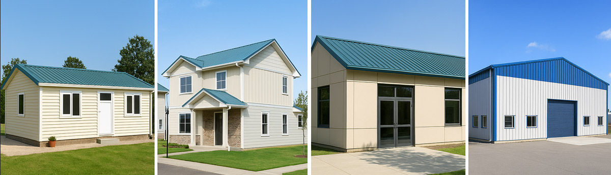 The applications of Prefabricated Roof System The applications of Prefabricated Roof System